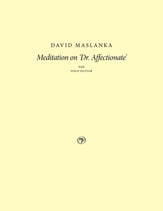 Meditation on Dr. Affectionate Guitar and Fretted sheet music cover